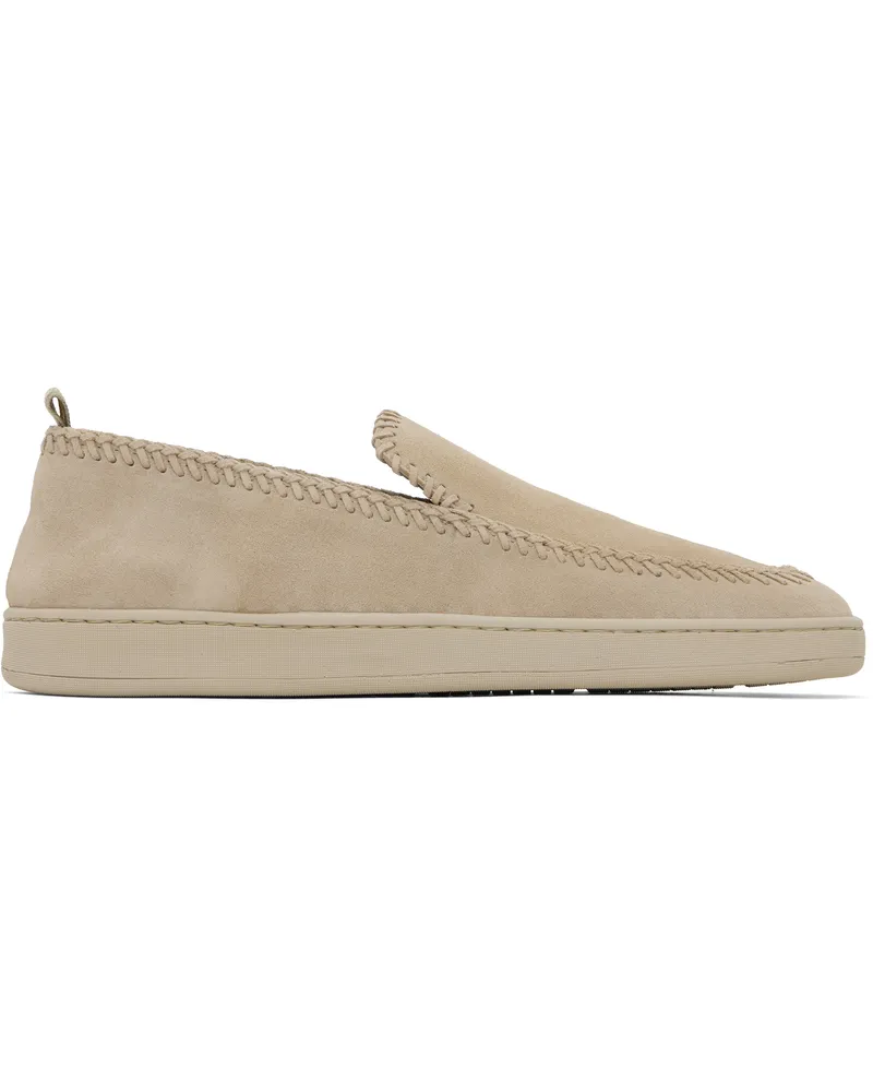 Officine Creative Italia Beige Herbie 011 Loafers Nude