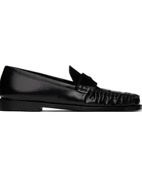 STAUD Black Loulou Loafers Blk