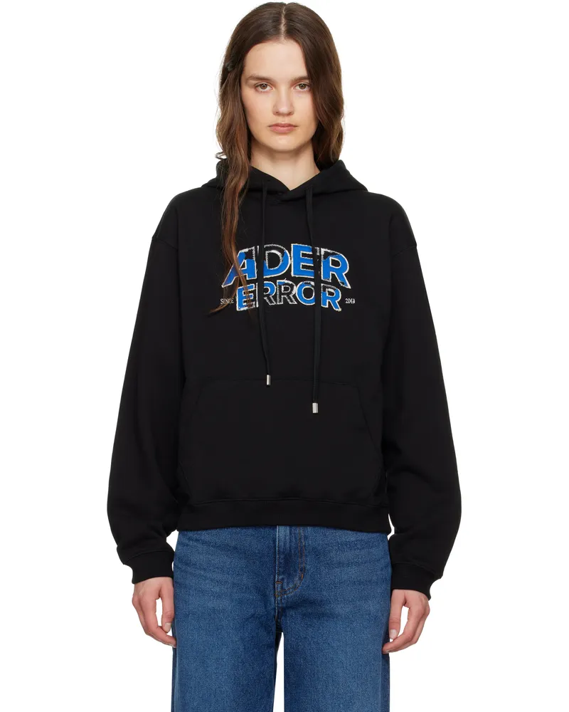Adererror Black Edca Product. 39 Hoodie Black