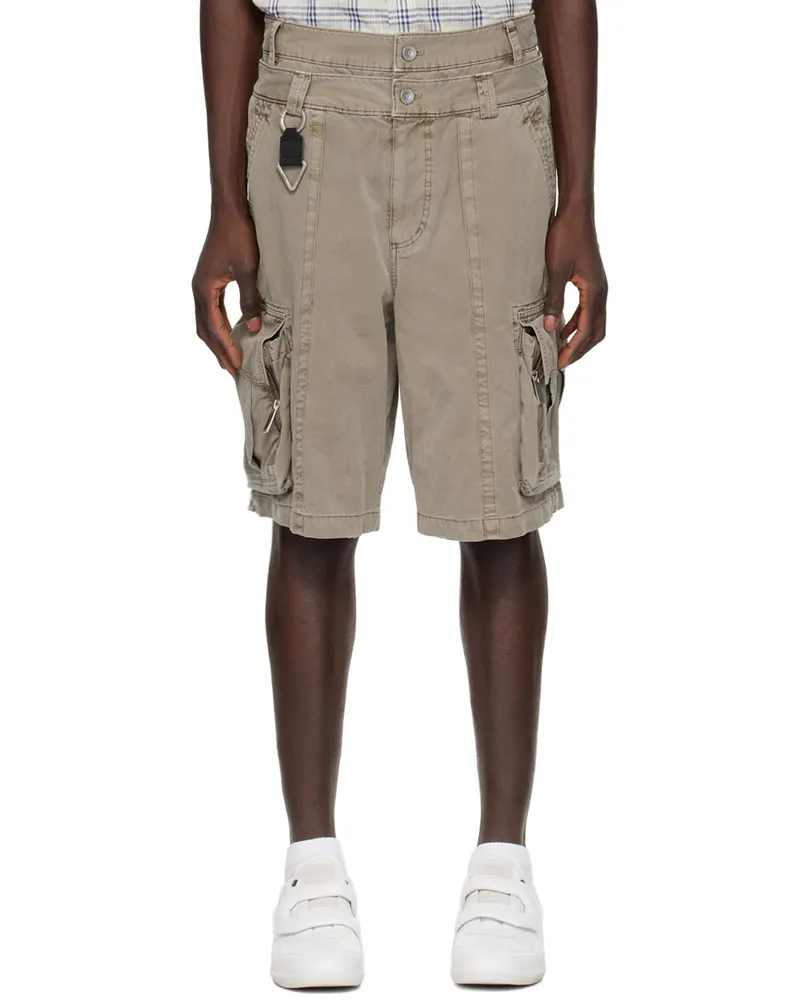 C2H4 Brown Mechanist Shorts Brown