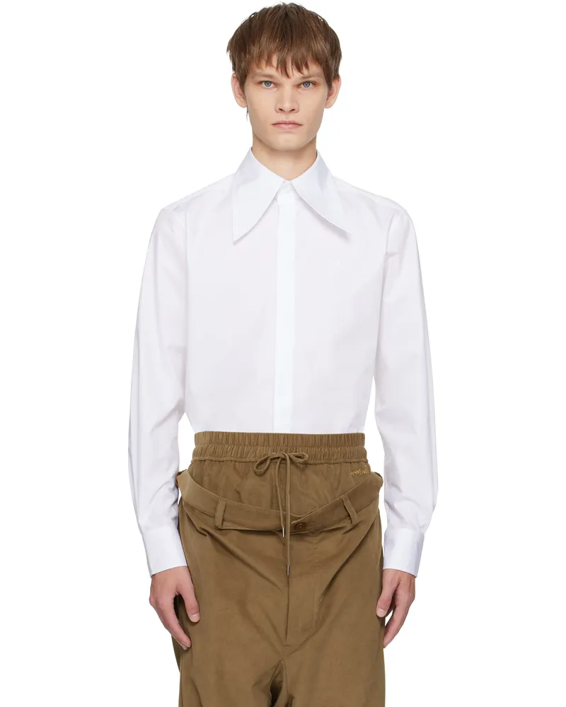 Vivienne Westwood White Tuxedo Shirt Aw25-white