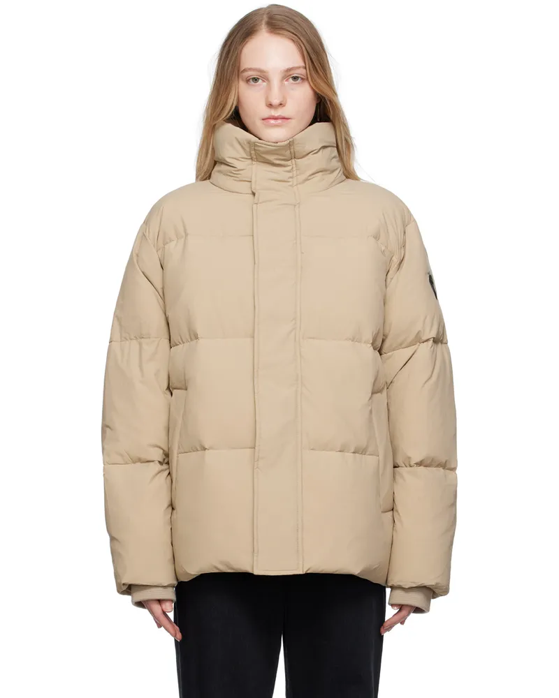 Études Studio Beige Polaris Down Jacket Sand