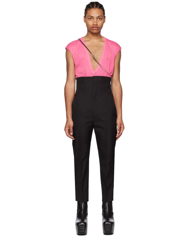Rick Owens Black Dirt Trousers 09