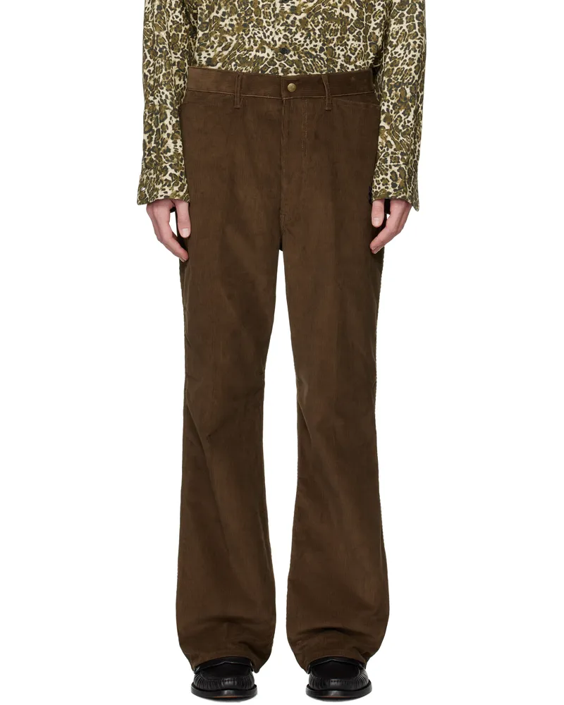NEEDLES Brown Boot-Cut Jeans B-brown