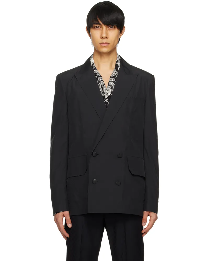 Balmain Black Main Lab Blazer 0pa
