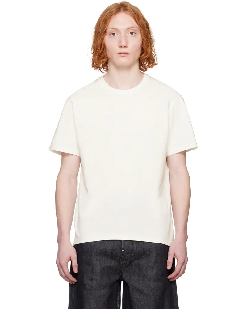 Jil Sander White Crewneck T-shirt 102