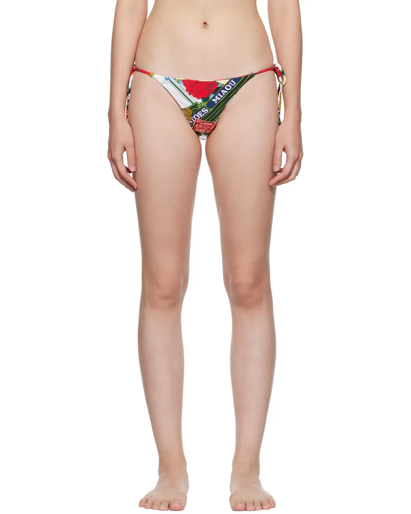 Miaou White Kauai Bikini Bottoms Figaro