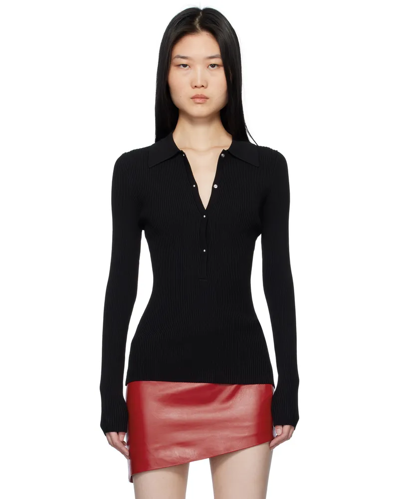 16ARLINGTON Black Cisca Polo Nero