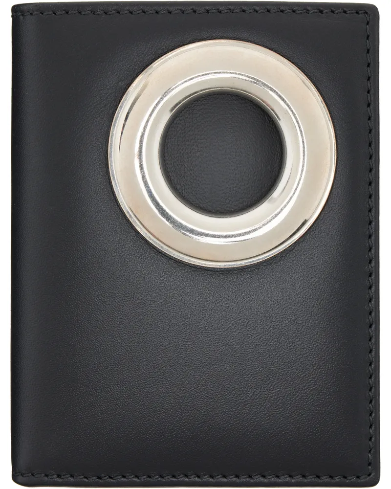 Comme des Garçons Black Eyelet Wallet Black
