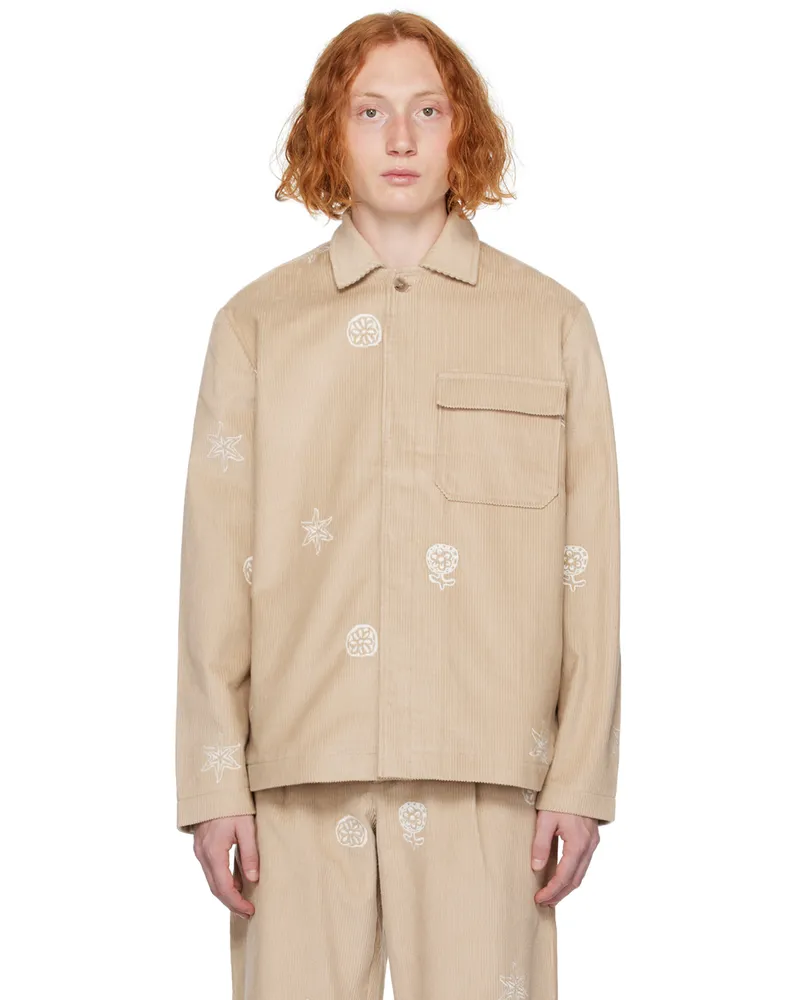 Soulland Beige Rory Jacket Beige
