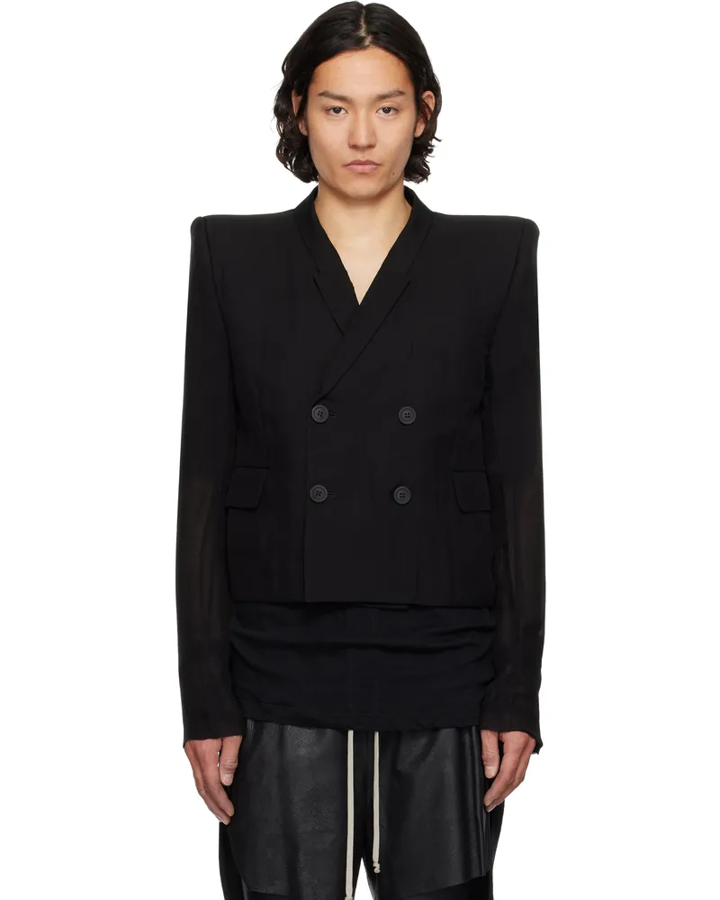 Rick Owens Black Hollywood JMF Neue Blazer 09