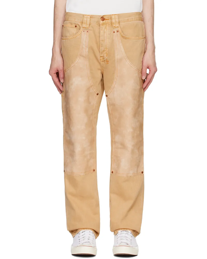 ksubi Tan Anti K Standoff Jeans Tan