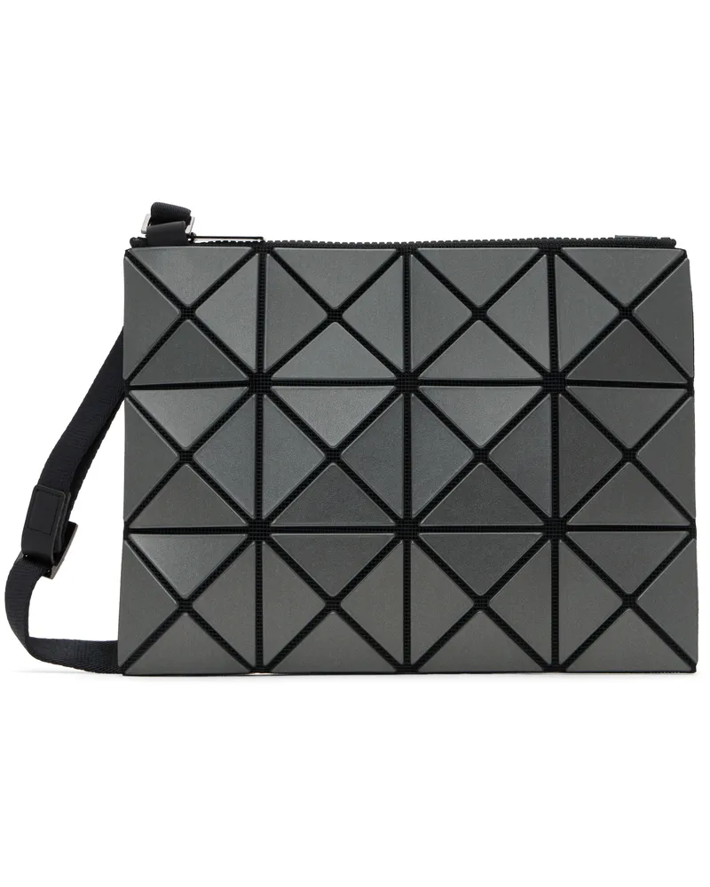 Issey Miyake Gray Lucent Metallic Bag 94