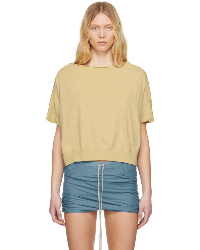 DRKSHDW by Rick Owens Beige Hollywood Dagger T-shirt 81