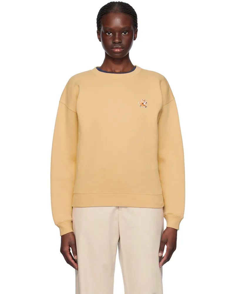 Kitsuné Tan Speedy Fox Sweatshirt P239