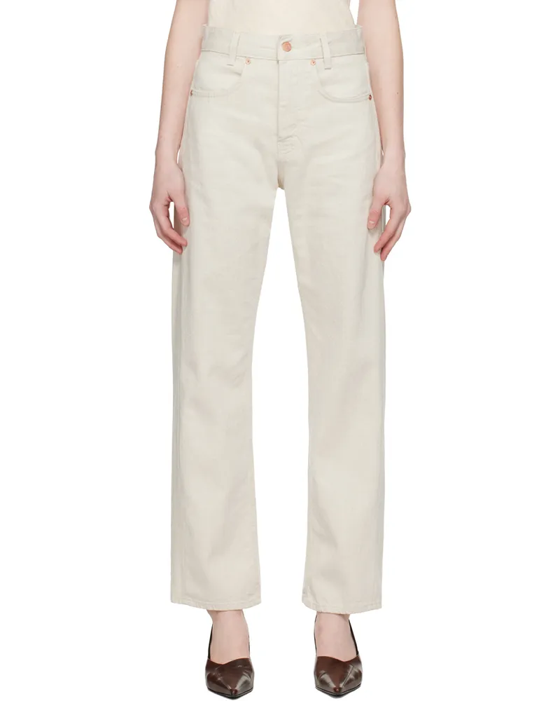BITE Studios Off-White Curved Jeans Summer