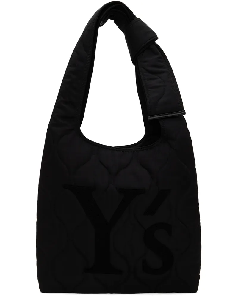Yohji Yamamoto Black Ribbon Tote 3