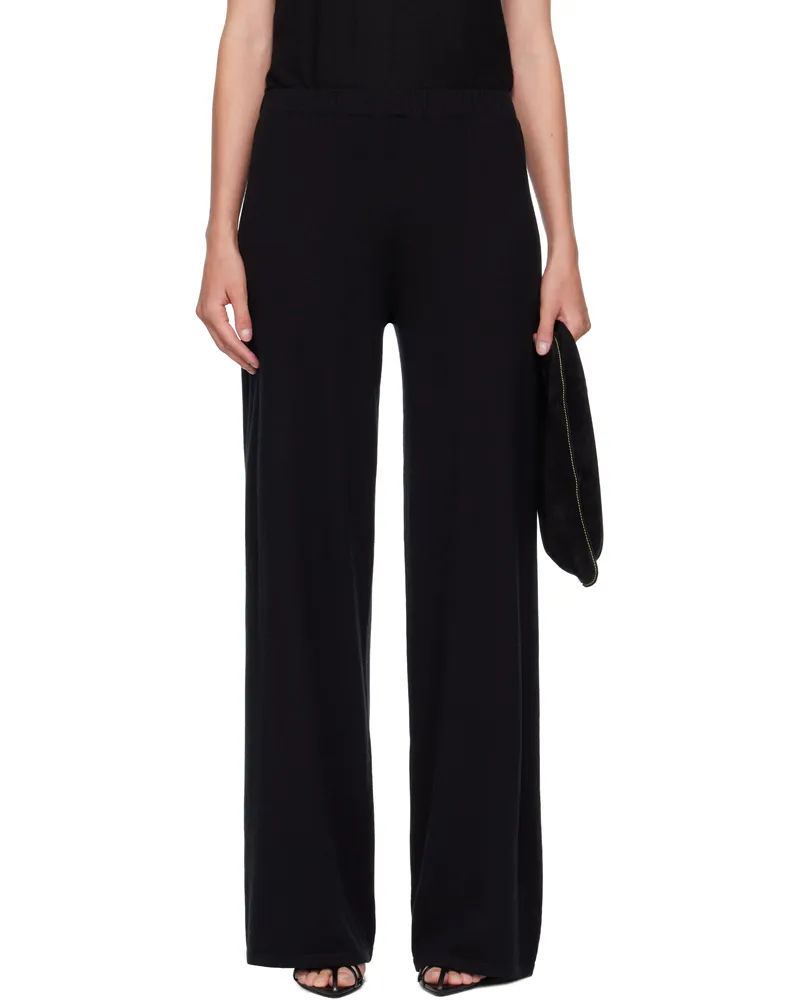 Lisa Yang Black Aina Trousers Noir