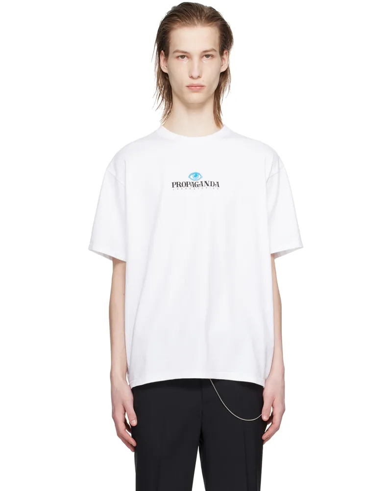 Undercover White Printed T-Shirt White