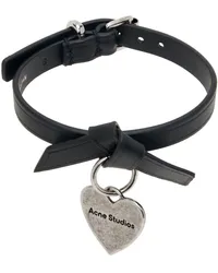 Acne Studios Black Musubi Charm Bracelet Black