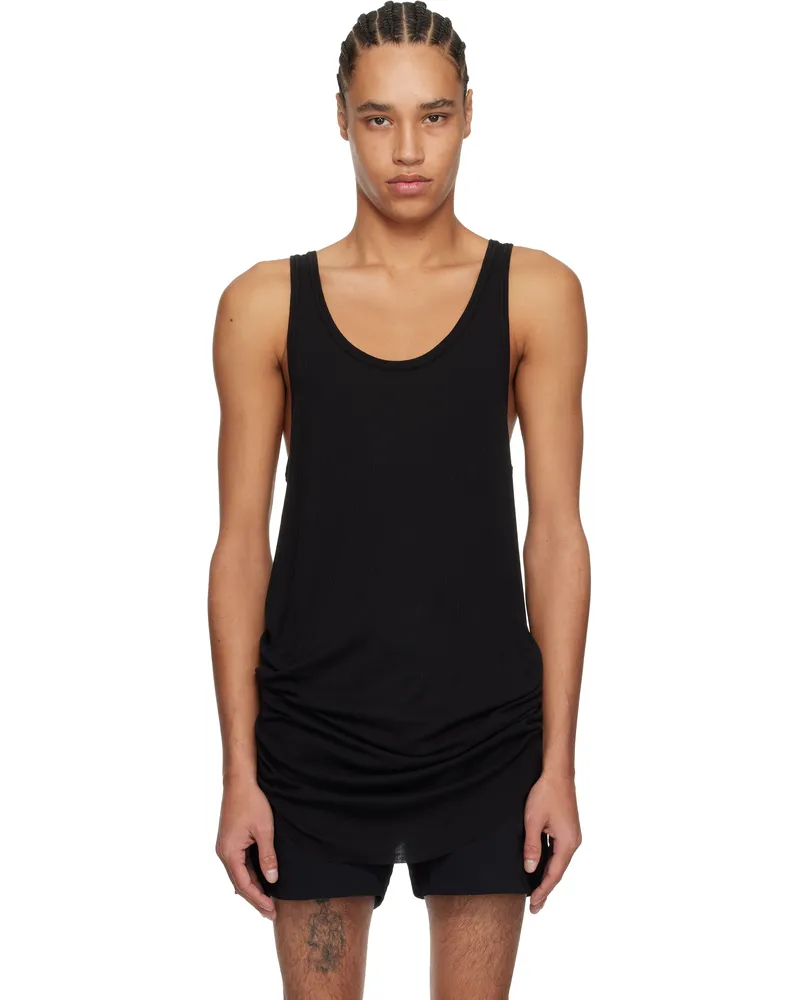 Boris Bidjan Saberi Black T1B Tank Top Black