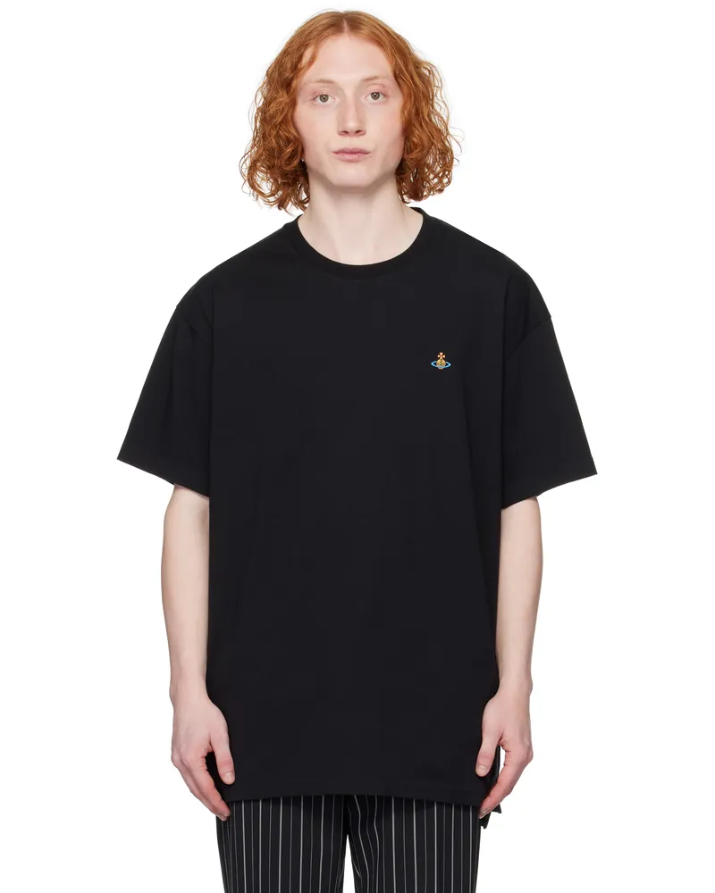 Vivienne Westwood Black Oversized T-shirt Ss25-n401