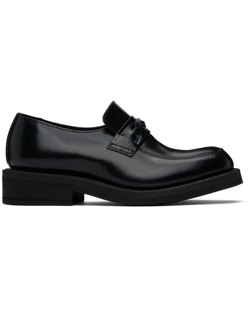 Our Legacy Black Nakano Loafers Glazed