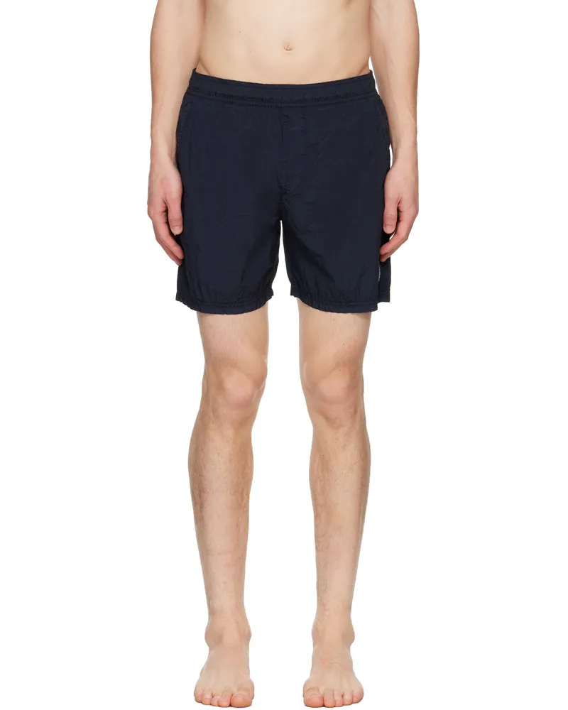 Stone Island Navy Nylon Metal ECONYL Swim Shorts V0020