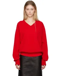 Nothing Written Red Haig Sweater Red