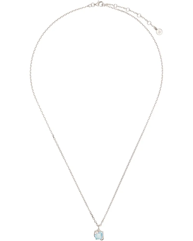 Alan Crocetti Sky Nano Melt Necklace Rhodium
