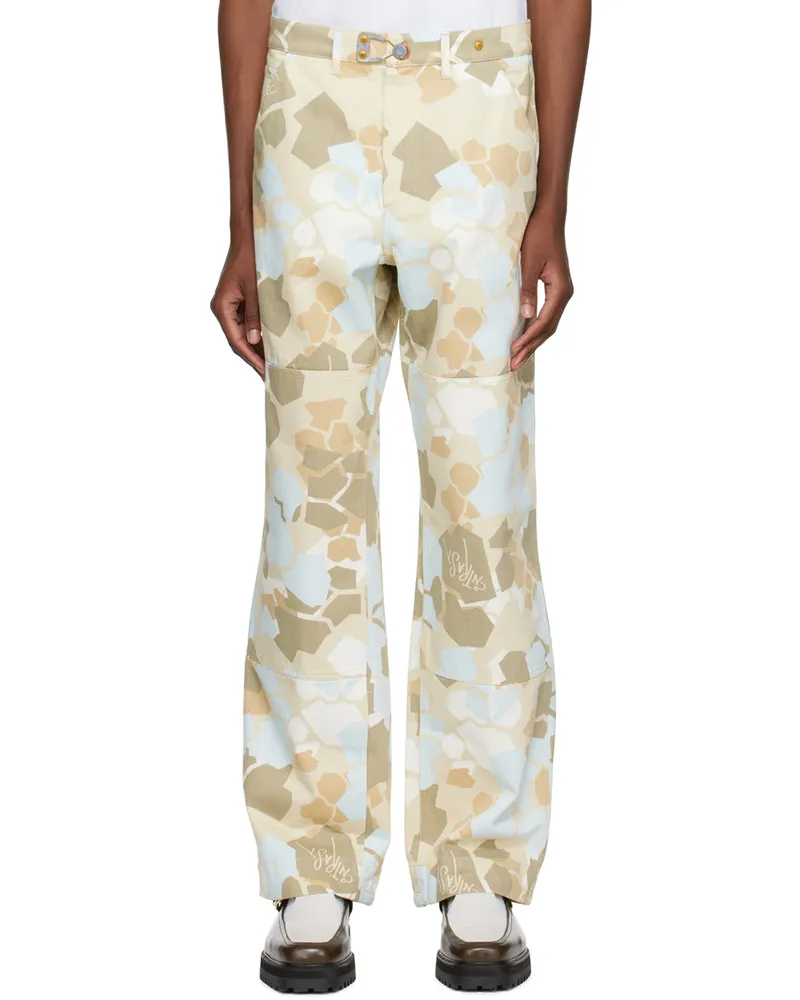 Objects IV Life Blue Stamped Jeans Blue