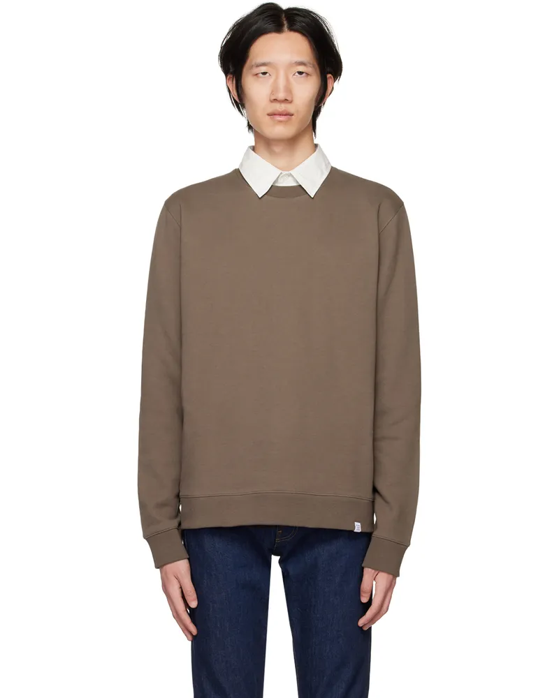 Norse Projects Taupe Tab Series Vagn Sweatshirt Taupe