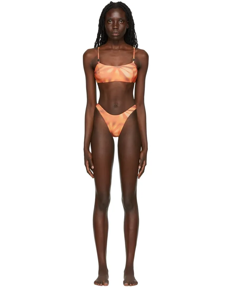MISBHV Orange Flower Bikini Mlc