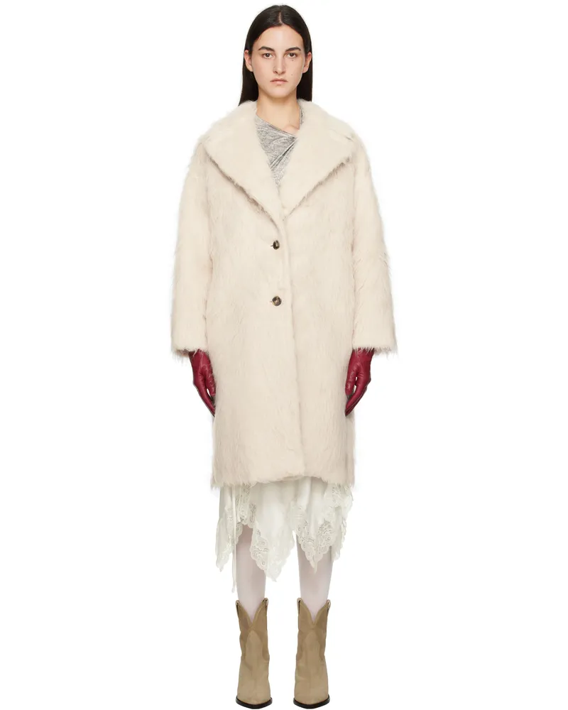 Max Mara Beige Cantone Coat 001