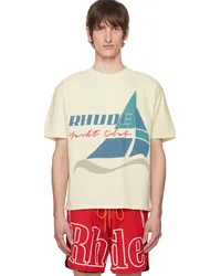 RHUDE Off-White 'Yacht Club' T-Shirt Vtg