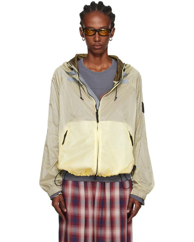 Stone Island Off-White Q100008 Ripstop Light HT Nylon Jacket V0093