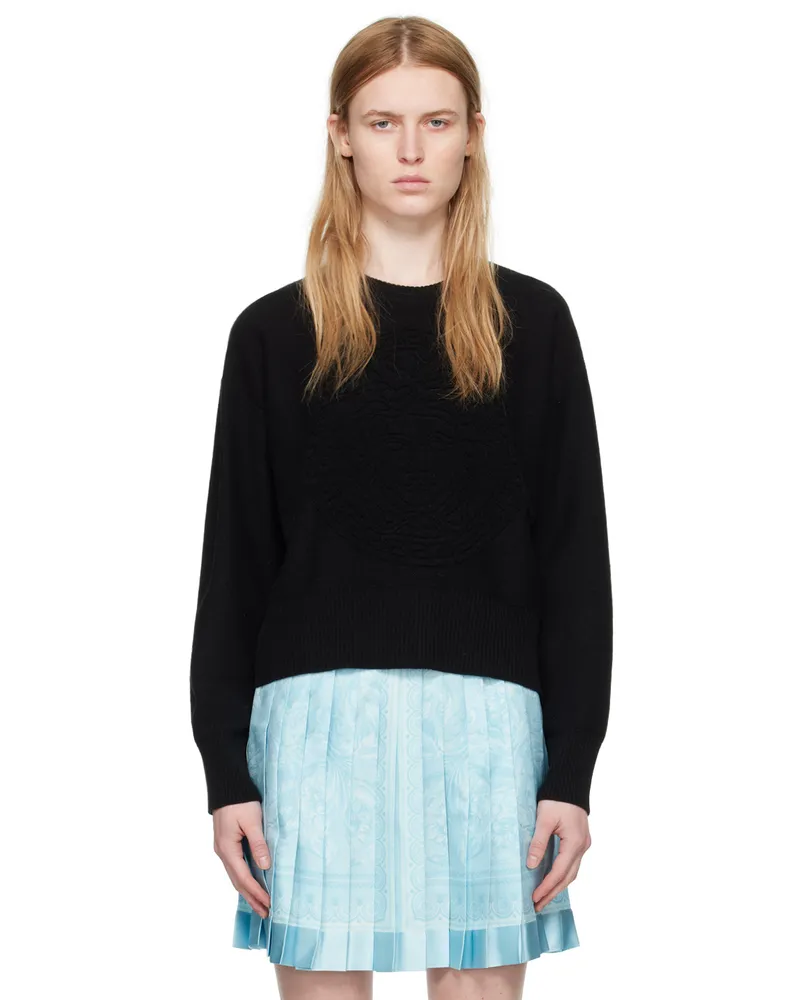 Versace Black Medusa Sweater 1b000-black