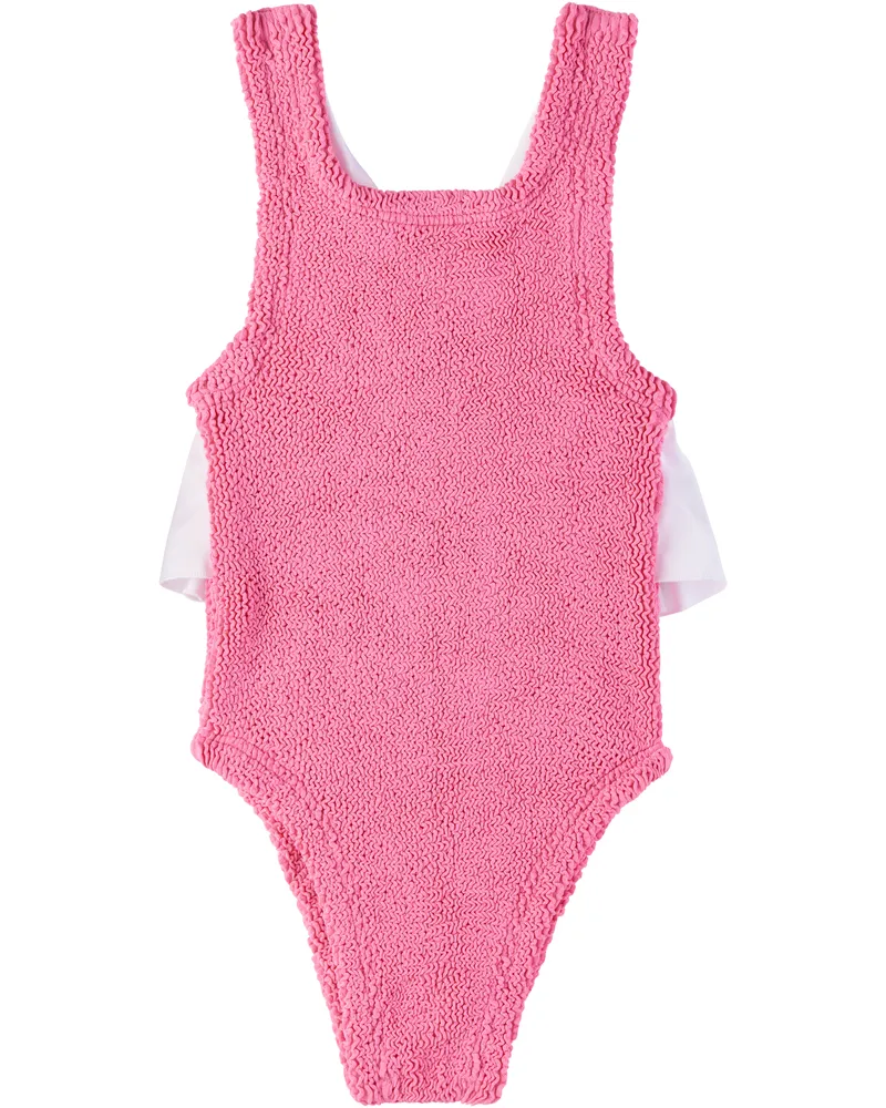 Hunza G Baby Pink Lara Swimsuit Candy