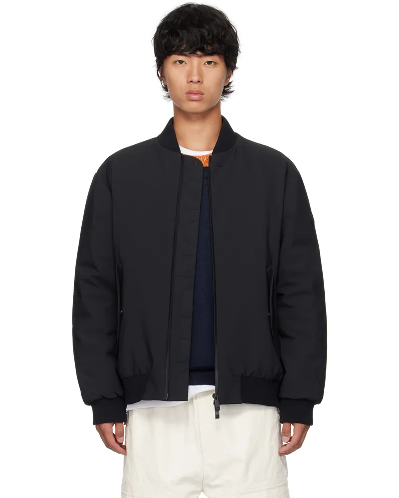Moncler Black Kraun Down Bomber Jacket 999