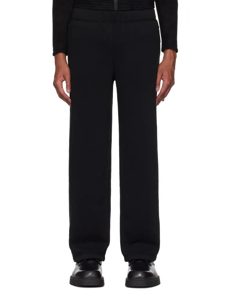 Fax Copy Express Black Ultra Soft Casual Sweatpants Black