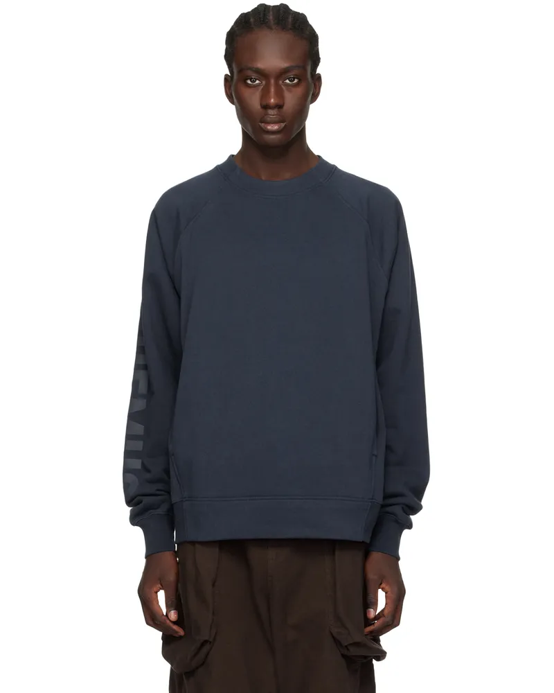 Jacquemus Navy Les Classiques 'Le Sweatshirt Typo' Sweatshirt Dark