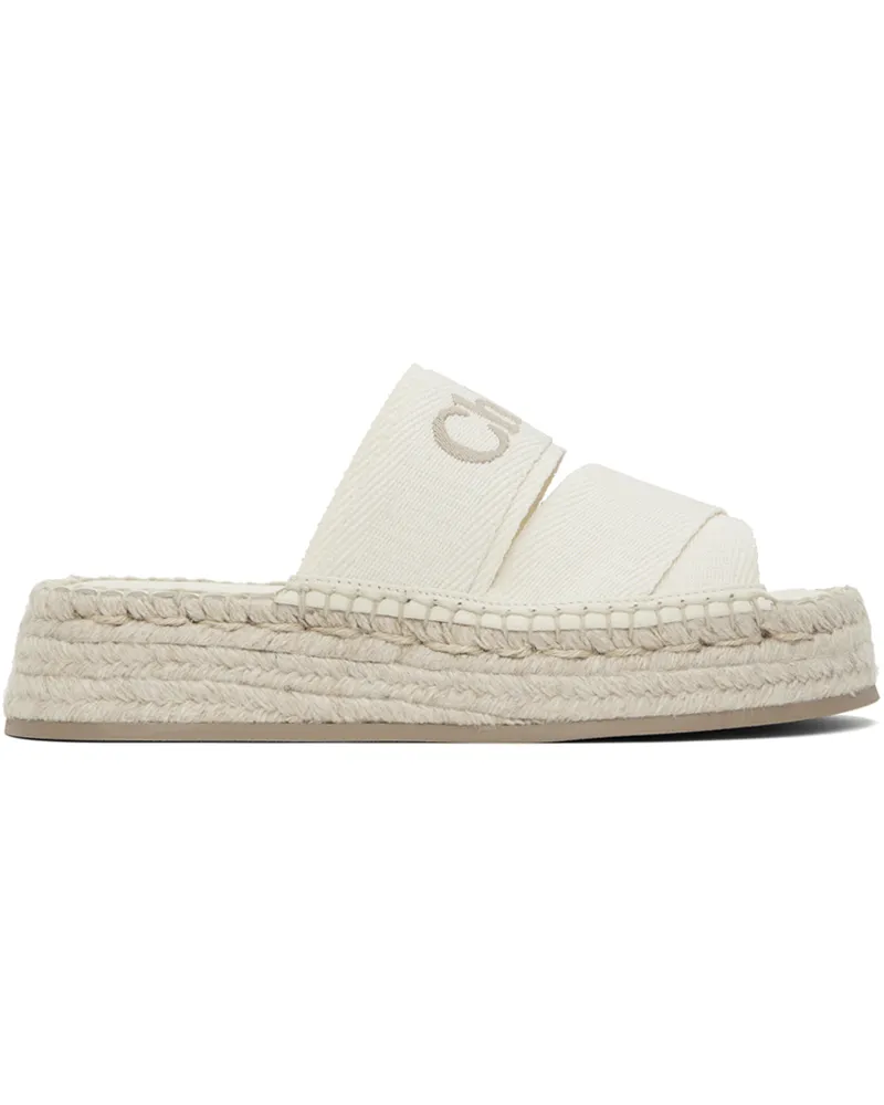 Chloé Off-White Mila Sandals 122