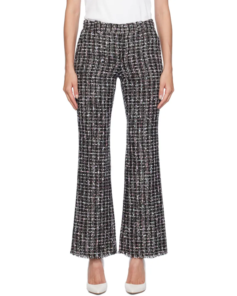 Balmain Black Flared Trousers Eah