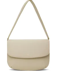 A.P.C. Beige Sarah Shoulder Bag Aah