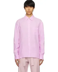 COMMAS Pink Dropped Shoulder Shirt Fresco