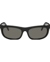 Our Legacy Black Shelter Sunglasses Infinite