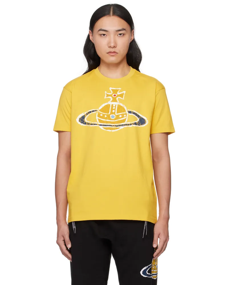 Vivienne Westwood Yellow Time Machine T-Shirt Ss24-e403