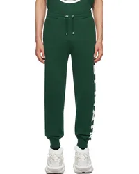 Balmain Green Printed Sweatpants Uez