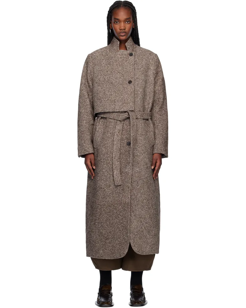 Henrik Vibskov Taupe Evening Coat Taupe