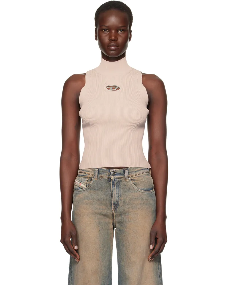 Diesel Beige M-Onervax Tank Top 9cj